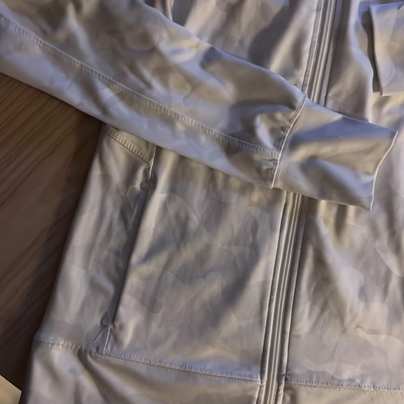 Camo Athletic Zip Up Jacket - Picture 2 of 3